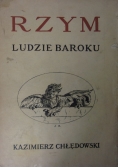 Rzym Ludzie Baroku,1931r.
