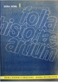 Folia historiae artium
