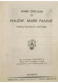 Małe Oficjum o Najśw. Marii Pannie, 1947 r.