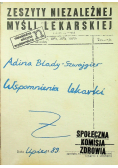 Wspomnienia lekarki drugi obieg