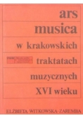 Ars musica w krakowskich traktatach muzycznych XVI wieku
