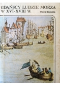 Gdańscy ludzie morza w XVI-XVIII w