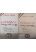 Słownik biograficzny, 2 tomy