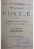 Poezje, 1930 r.
