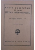 Krótki podręcznik do nauki języka hiszpańskiego, 1929 r.