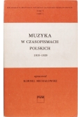 Muzyka w czasopismach polskich 1919 1939