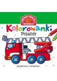 Kolorowanki. Pojazdy