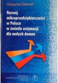 Rozwój mikroprzedsiębiorczości w Polsce w świetle estymacji dla małych domen, Nowa