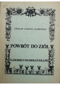 Powrót do ziół vademecum ziołoterapii