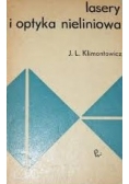 Lasery i optyka nielinowa