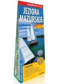 Jeziora Mazurskie 2-częściowa laminowana mapa żeglarska 1:60 000