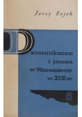 Dziennikarze i prasa w Warszawie w XVIII w