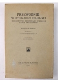 Przewodnik po literaturze religijnej i pokrewnych dziedzinach filozofji i nauk społecznych, 1927 r.