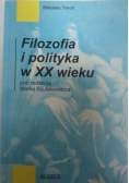 Filozofia i polityka w XX wieku