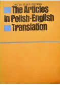 The Articles in Polish-English Translation