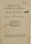 Miecio Chwalibóg, książka z 1918 roku