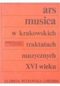 Ars musica w krakowskich traktatach muzycznych XVI wieku