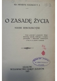 O zasadę życia 1923 r.