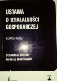 Ustawa o działalności gospodarczej Komentarz