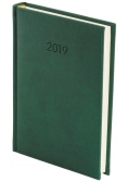 Kalendarz 2019 B6 dzienny Vivella Zielony, nowy