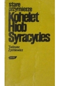 Stare przymierze Kohelet Hiob Syracydes