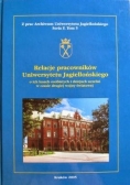 Relacje pracowników Uniwersytetu Jagiellońskiego + autograf Michalewicza