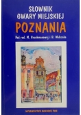 Słownik gwary miejskiej Poznania