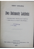 Dwa Dokumenty Ludzkości 1907 r.