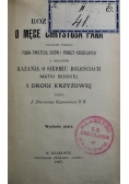 Rozmyślania o Męce Chrystusa Pana 1907 r