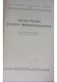 Sztuka Polska Czasów Średniowiecznych