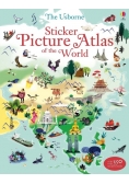 Sticker picture atlas of the world