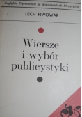 Wierze i wybór publicystyki