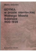 Gdynia w prasie niemieckiej Wolnego Miasta Gdańska 1920 - 1939