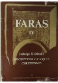Faras IV  instrictions Grecwues Chretiennes
