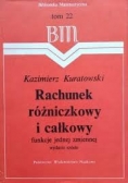 Rachunek różniczkowy i całkowy, tom 22