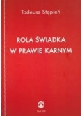 Rola świadka w prawie karnym