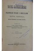 Nauki katechismowe i prawdach wiary... , 1887 r.