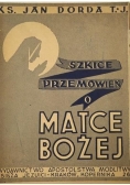 Szkice przemówień o Matce Bożej, 1946 r.