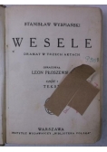 Wesele, Część I, 1930 r.