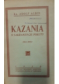 Kazania o sakramencie pokuty, 1930 r.