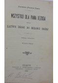 Wszystko dla Pana Jezusa, 1901r.