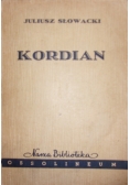 Kordian, 1834 r.