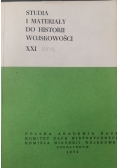 Studia i materiały do historii wojskowości XXI