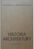 Historia architektury w zarysie
