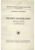 Prawo Handlowe wekslowe i czekowe