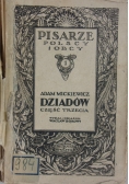 Dziadów część trzecia, 1920 r.