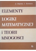 Elementy logiki matematycznej i teorii mnogości