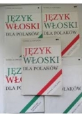 Język włoski dla polaków zestaw 5 książek