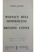 Wszyscy byli odwróceni Brudne czyny