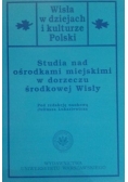 Studia nad ośrodkami miejskimi w dorzeczu środkowej Wisły